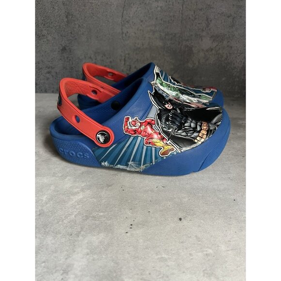 Crocs Justice League Size C 13 Light Up Clogs - Picture 10 of 16